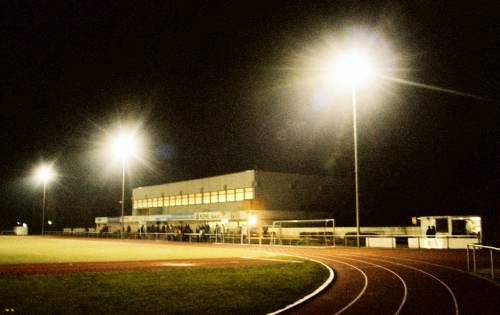 Sportzentrum Alsdorf-Nord - Hauptseite mit Vereinsheim