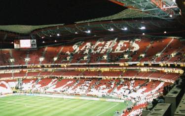 Estádio da Luz - Hintertorseite (Sagres-Tribüne)