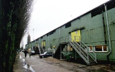 Ludo Coeckstadion - Außenansicht Haupttribüne