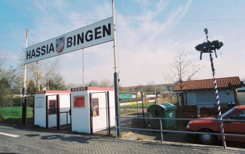 Stadion am Hessenhaus - Eingang