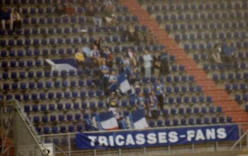 Fujifilm-Stadion - Etwas verloren wirken die Gstefans