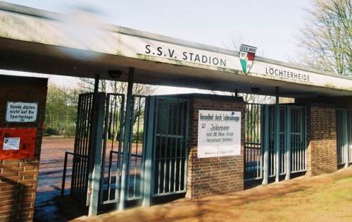 Stadion Löchterheide - Eingangsbereich