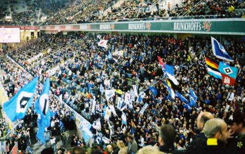 Westfalenstadion - HSV-Fans