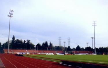 Stade Dominique Duvauchelle - Hintertorbereich