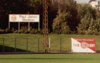 Paul Janes Stadion - Haupttrib&uuml;ne