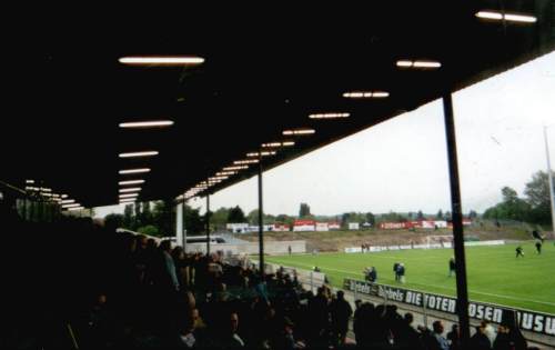 Paul-Janes-Stadion - Blick von der Tribne