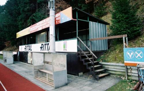 Burbachstadion - Unterstand