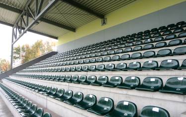 PCC-Stadion - Blick über die Tribüne