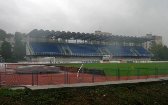 Mestský futbalový štadión - Haupttribüne