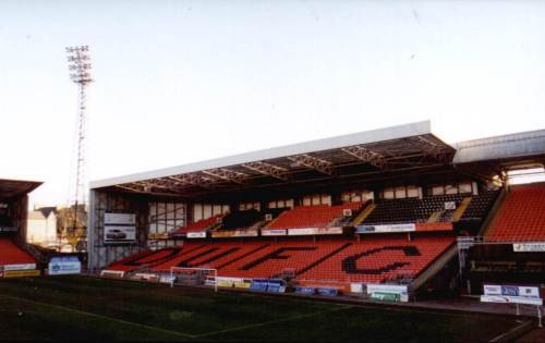 Tannadice Park - Hintertortribüne