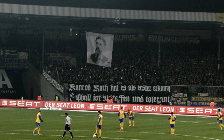 Eintracht-Stadion an der Hamburger Straße