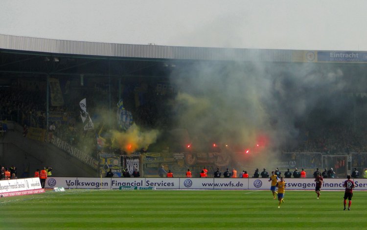 Eintracht-Stadion an der Hamburger Straße