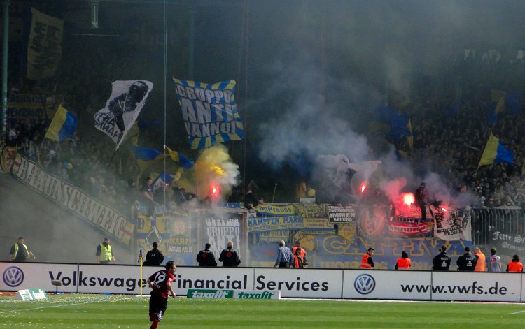 Eintracht-Stadion an der Hamburger Straße