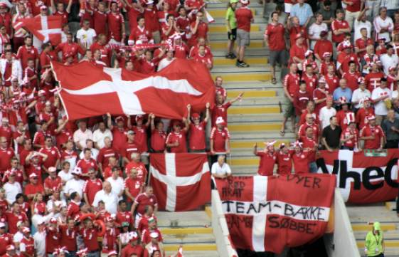 Estádio Municipal de Braga - Dänische Fans