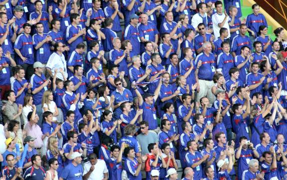 Estádio Dr. Magalhães Pessoa (Leiria) - Stimmung Frankreich