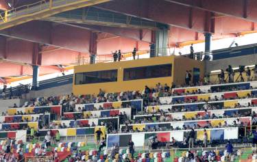 Estádio Dr. Magalhães Pessoa (Leiria) - Pressebereich