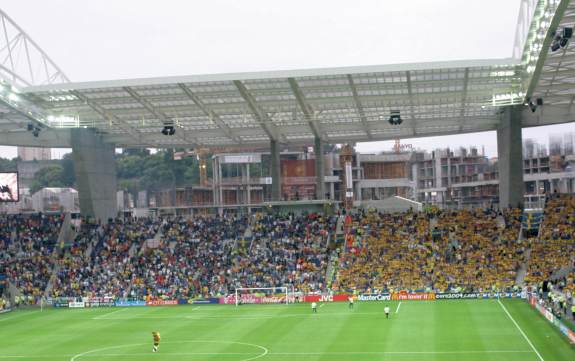 Estadio do Dragão (Porto) - Hintertorbereich