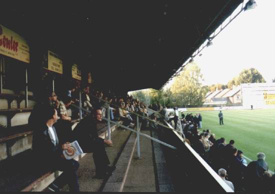 Stade de la Frontiere - Blick über die Tribüne