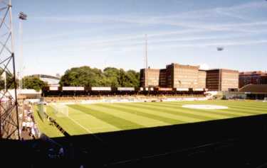 Gamla Ullevi - Ausblick von der Haupttribüne