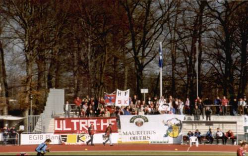 Volksparkstadion - Zwickau-Fans