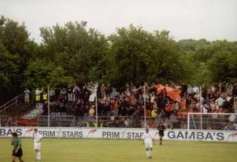 Sportpark Schoonenberg - Zusatztribüne für die Gäastefans