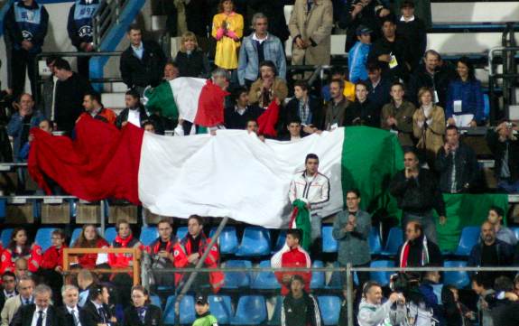 Ruhrstadion - Italienische Fans