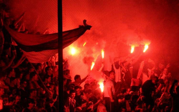 Ruhrstadion - Stimmung Serbien/Montenegro