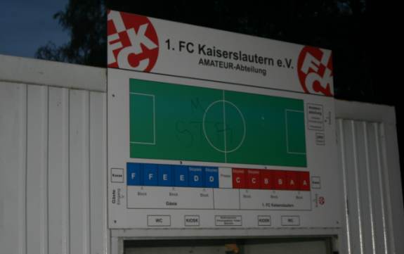 Betzenberg, Platz 4 - Kassenhäuschen