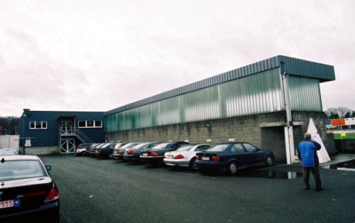 Louis Lucas Stadion - Tribüne Rückansicht