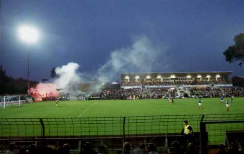 Holstein-Stadion - VfB-Fans von Nahem