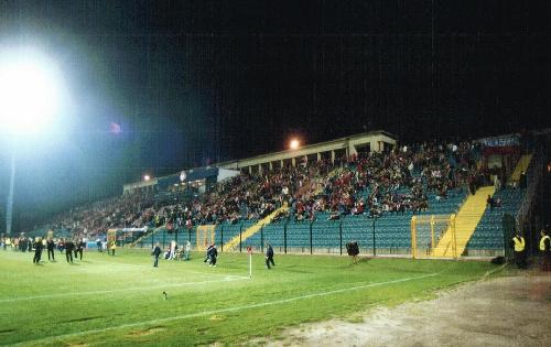 Stadion Wisła - Haupttribüne