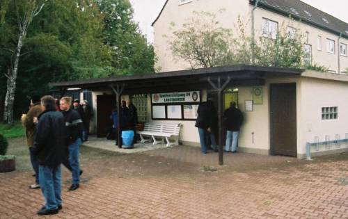 Stadion am Hessenteich - Kioskartiges Vereinsheim