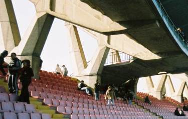 Stadio Communale Via del Mare - Stelzen-Dach