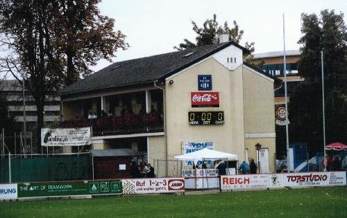 Sportplatz Donaupark - Vereinsheim