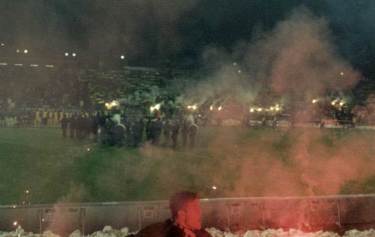 Centralni Stadion - Atmosphäre vor dem Spiel