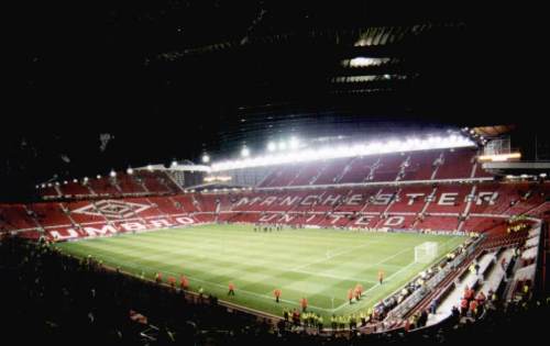 Old Trafford - Totale nach dem Spiel