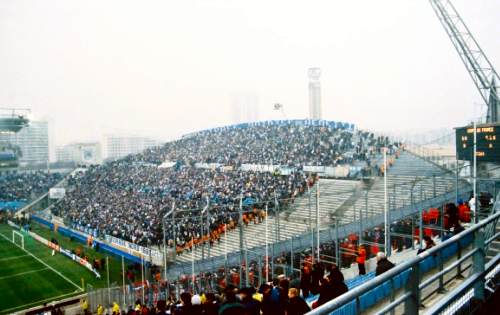 Stade Velodrome - Hintertorbereich