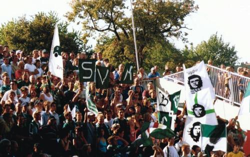 Pappelstadion - Hintertorbereich Intro Heimfans