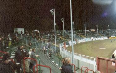 Preußen-Stadion - Blick in die Kurve