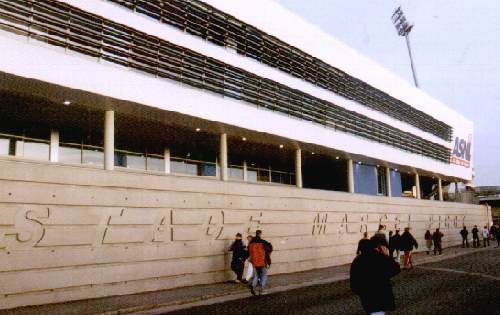 Stade Marcel Picot - Außenansicht Haupttribüne