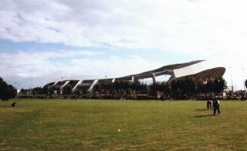 Stade de la Beaujoire - Futuristisch: Auenansicht