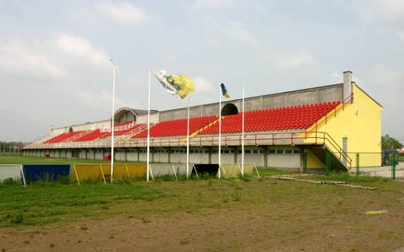 Novi Stadion Orašje - Tribüne Innenansicht