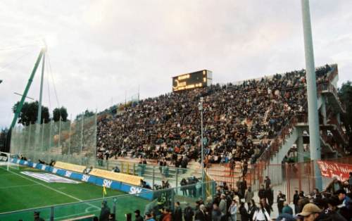 Stadio Communale Oreste Granillo - Hintertorbereich