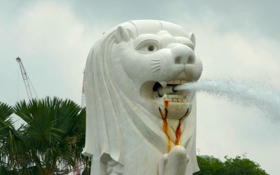 Singapur - Meerl�we