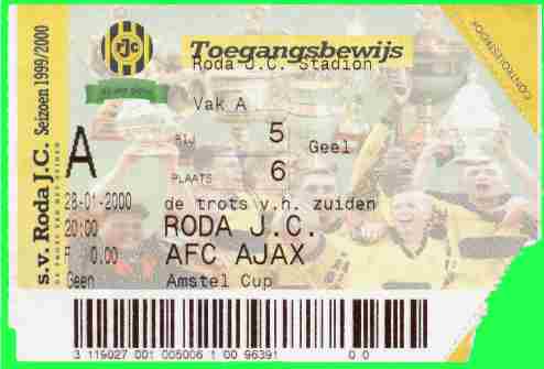 Roda Kerkrade Tickets