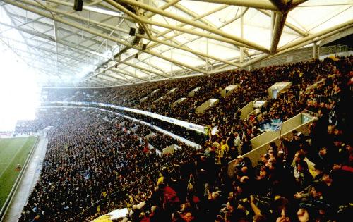 Arena AufSchalke - Blick über eine Längsseite