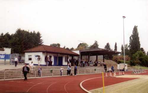 Stadion im Baumhof - ausgebaute Seite