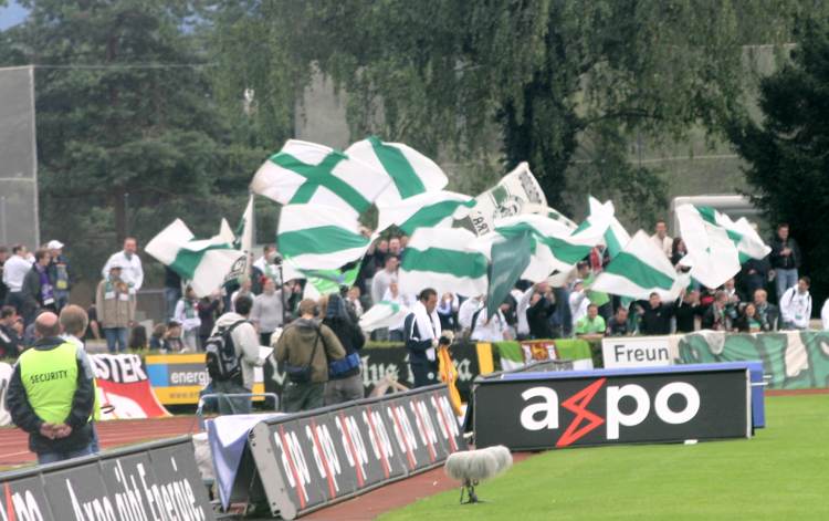 Stadion Lachen - Intro WOB-Fans