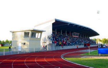 stadion - Tribüne besetzt