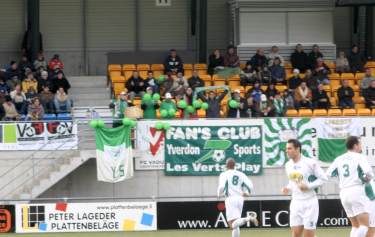 Rheinpark Stadion - Auswärtsfans